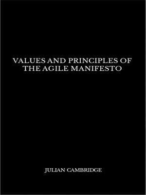 cover image of Values and Principles of the Agile Manifesto